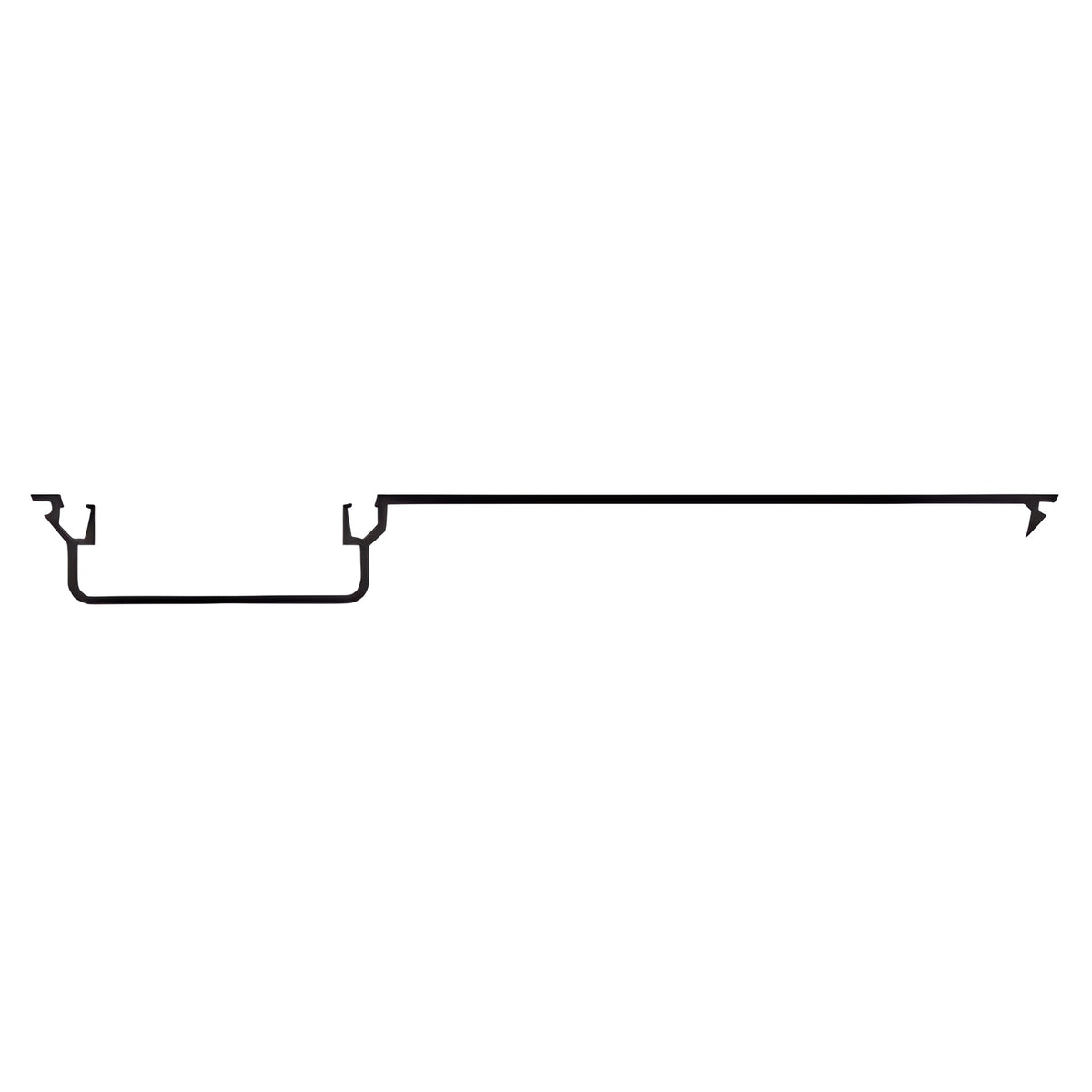 CRL-U.S. Aluminum Shallow Pocket Insert, Bronze Black Anodized - 24'-2"