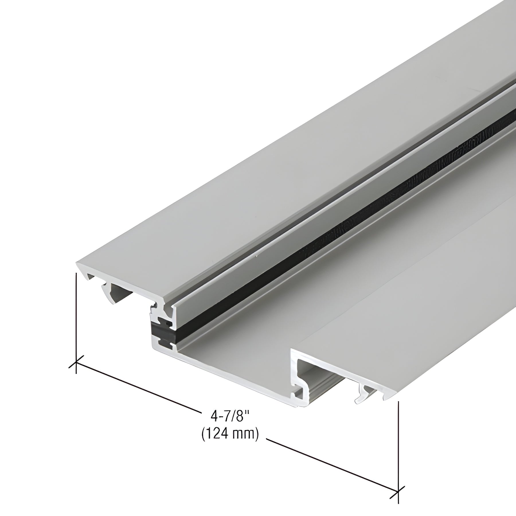 CRL-U.S. Aluminum Shallow Pocket Insert, Thermally Improved, Clear Anodized Class 1 - 24'-2"