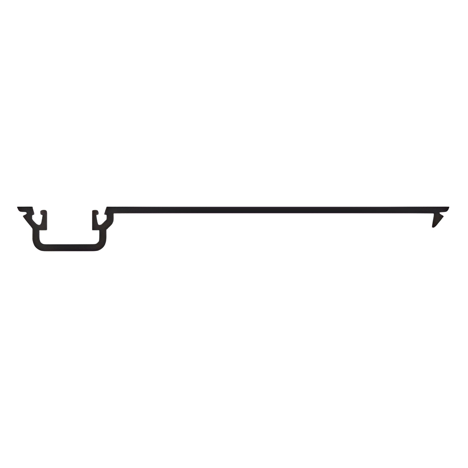 CRL-U.S. Aluminum Shallow Pocket Insert, White KYNAR® Paint- 24'-2"