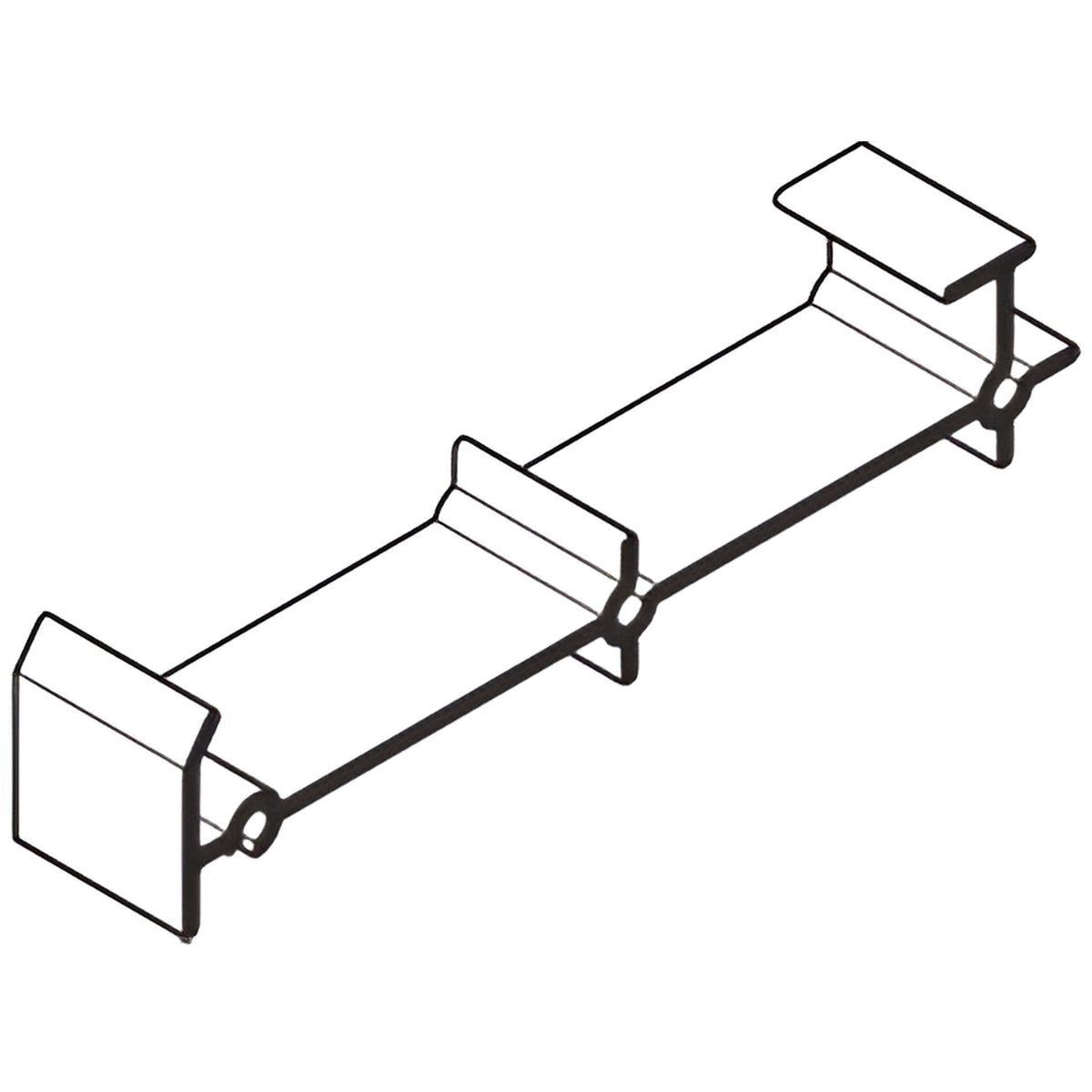 CRL-U.S. Aluminum Shear Block for 8" Sill with Screws-20/Pk