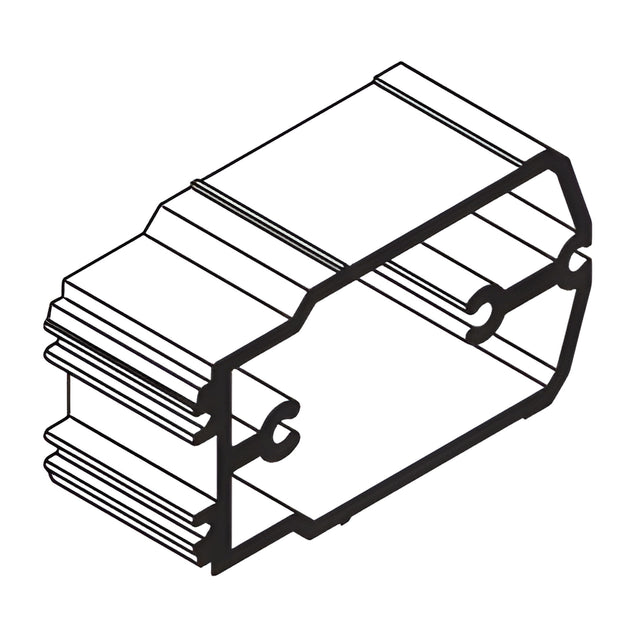 CRL-U.S. Aluminum Shear Block with Screws- 1/Pk