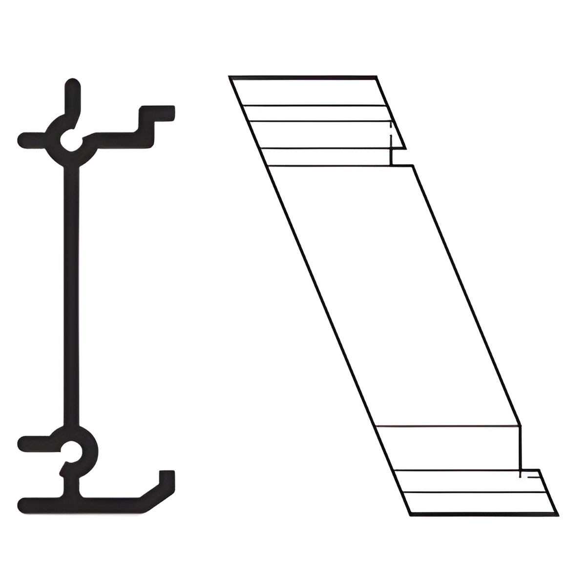 CRL-U.S. Aluminum Shear Blocks for 135º Corners - 1LH and 1RH