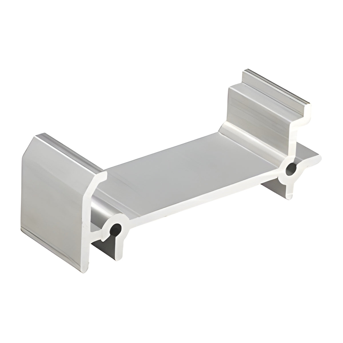 CRL-U.S. Aluminum Shear Blocks with Screws for 4" Horizontal Mullions - 20/Pk