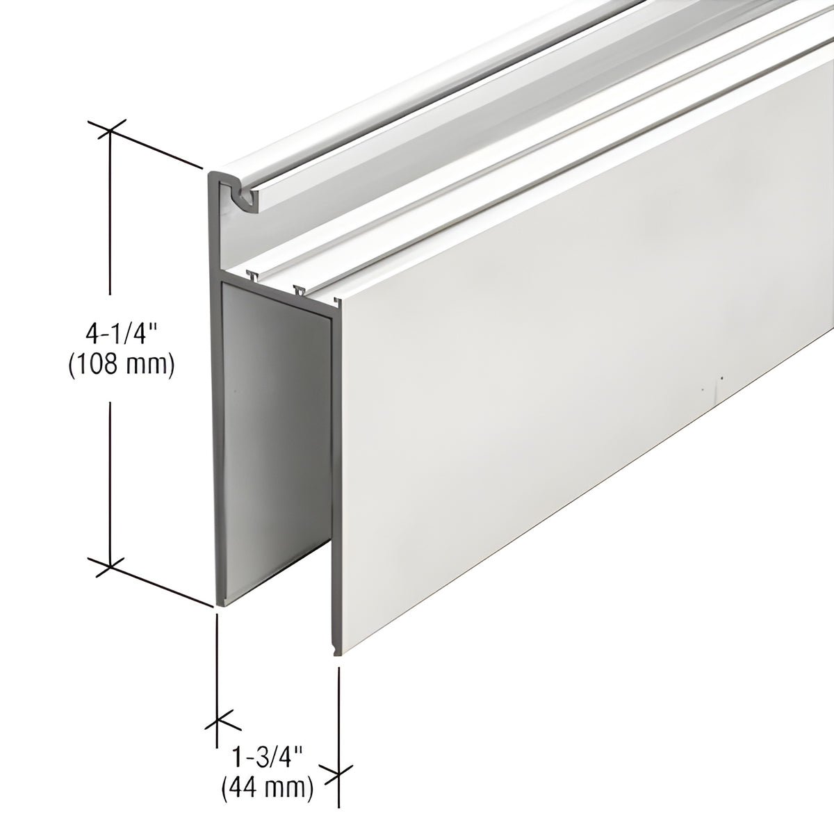 CRL-U.S. Aluminum Sill, White KYNAR® Paint- 21'-2"