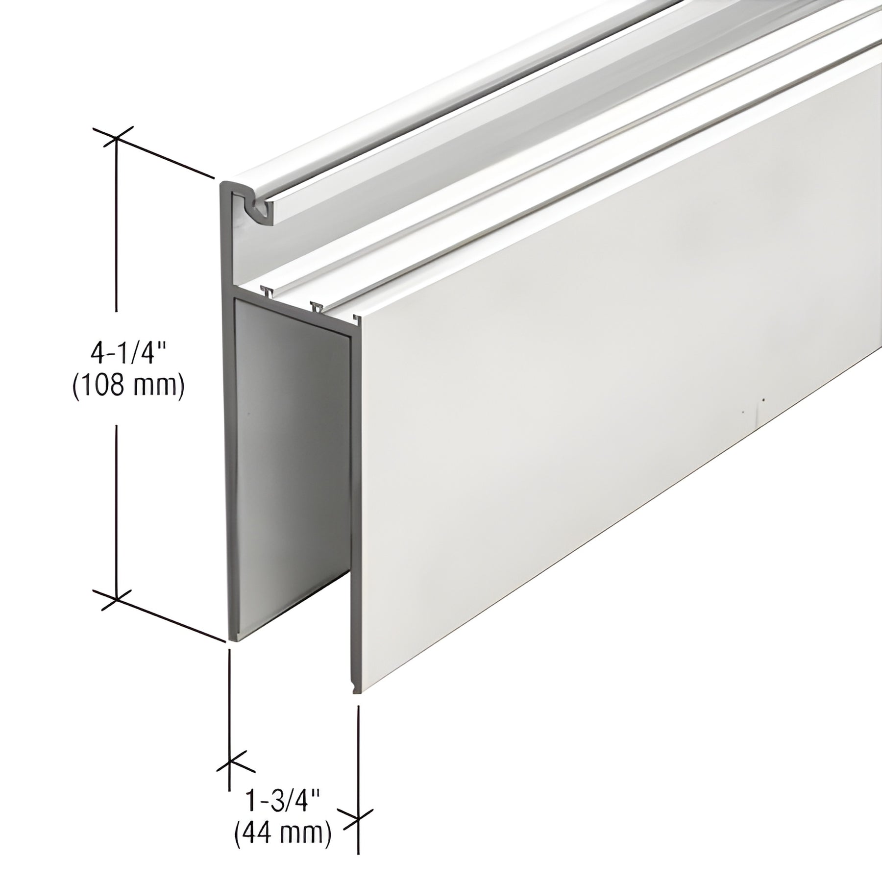 CRL-U.S. Aluminum Sill, White KYNAR® Paint- 21'-2"
