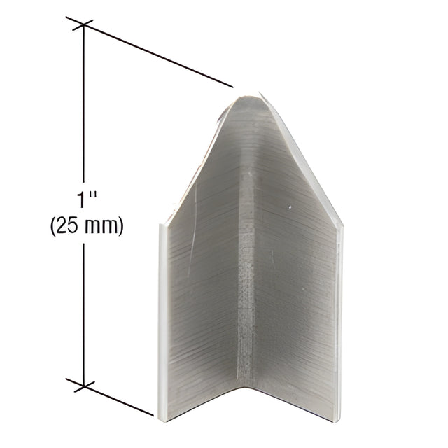 CRL-U.S. Aluminum Splice End Cap for OS-2 Structural Silicone Glazed Window Wall Systems - 10/Pk
