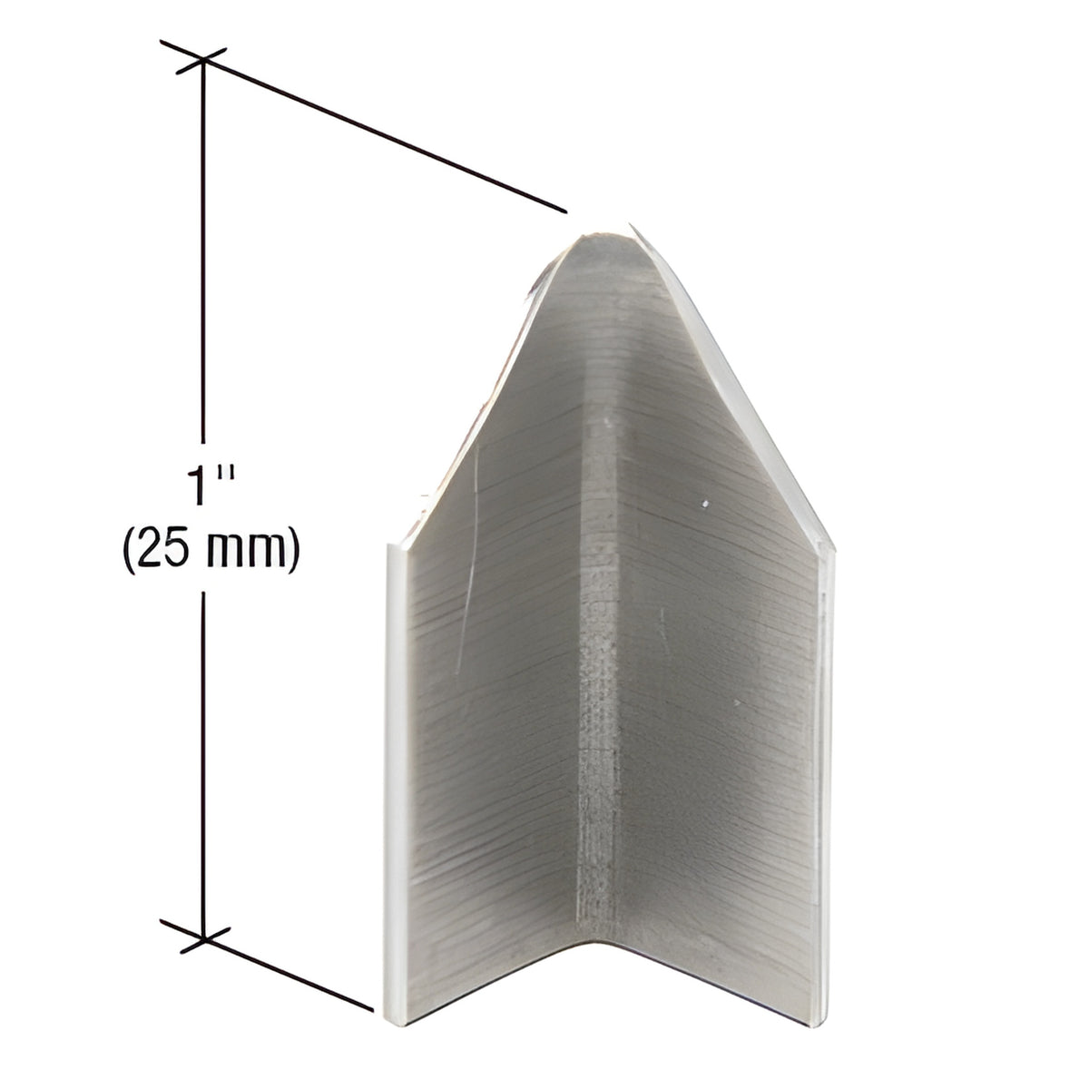 CRL-U.S. Aluminum Splice End Cap for OS-2 Structural Silicone Glazed Window Wall Systems - 10/Pk