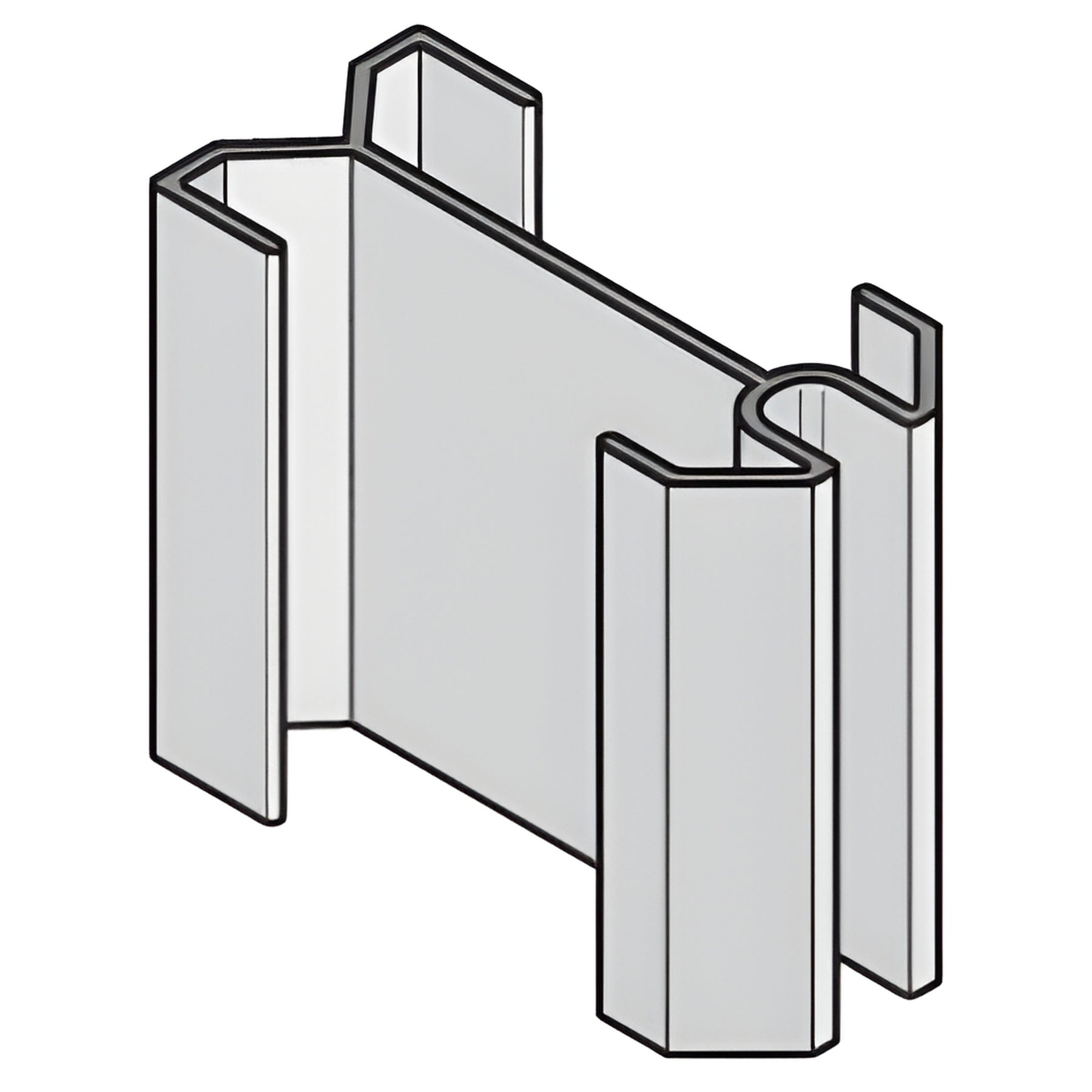 CRL-U.S. Aluminum Splice Sleeve- 5/Pk