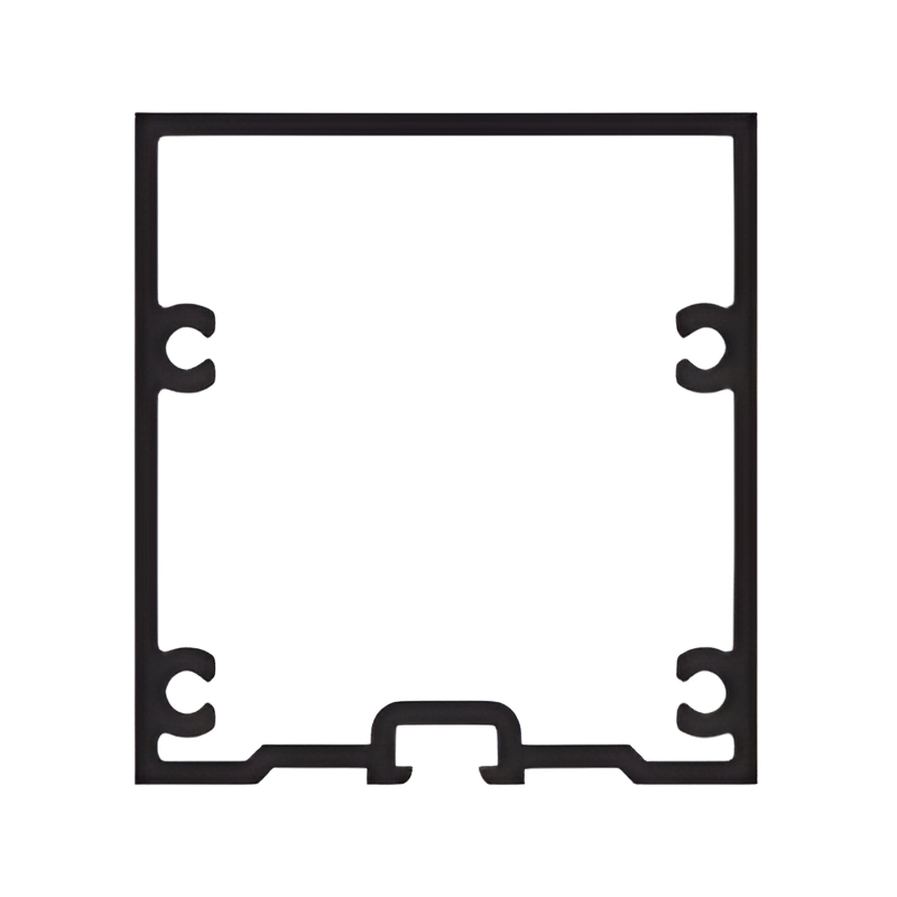 CRL-U.S. Aluminum Structural Silicone Glazed Vertical Mullion for 4-1/2" System, Custom Paint - 24'-2"