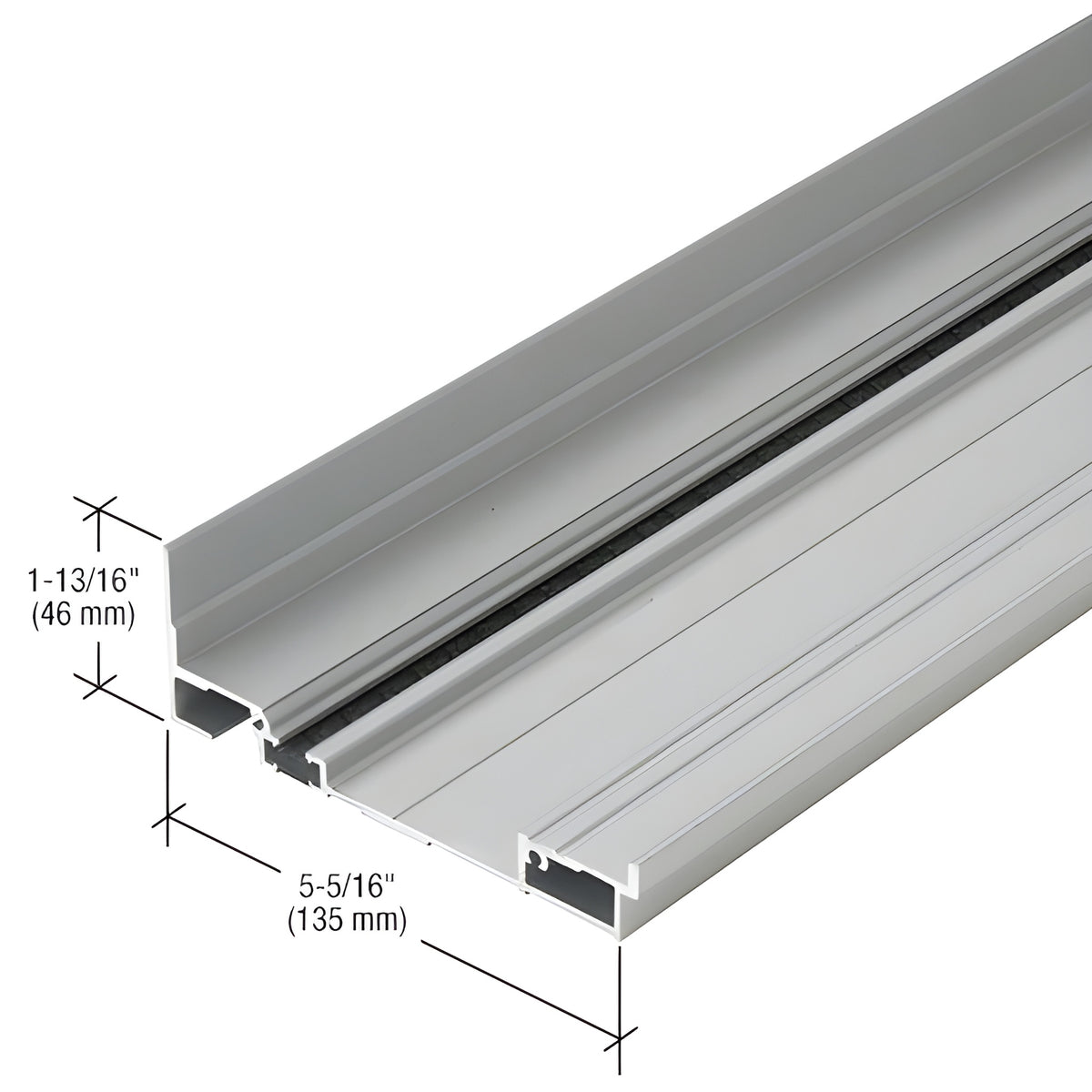 CRL-U.S. Aluminum Subsill, Thermally Broken, Clear Anodized Class 1 - 24'-2"