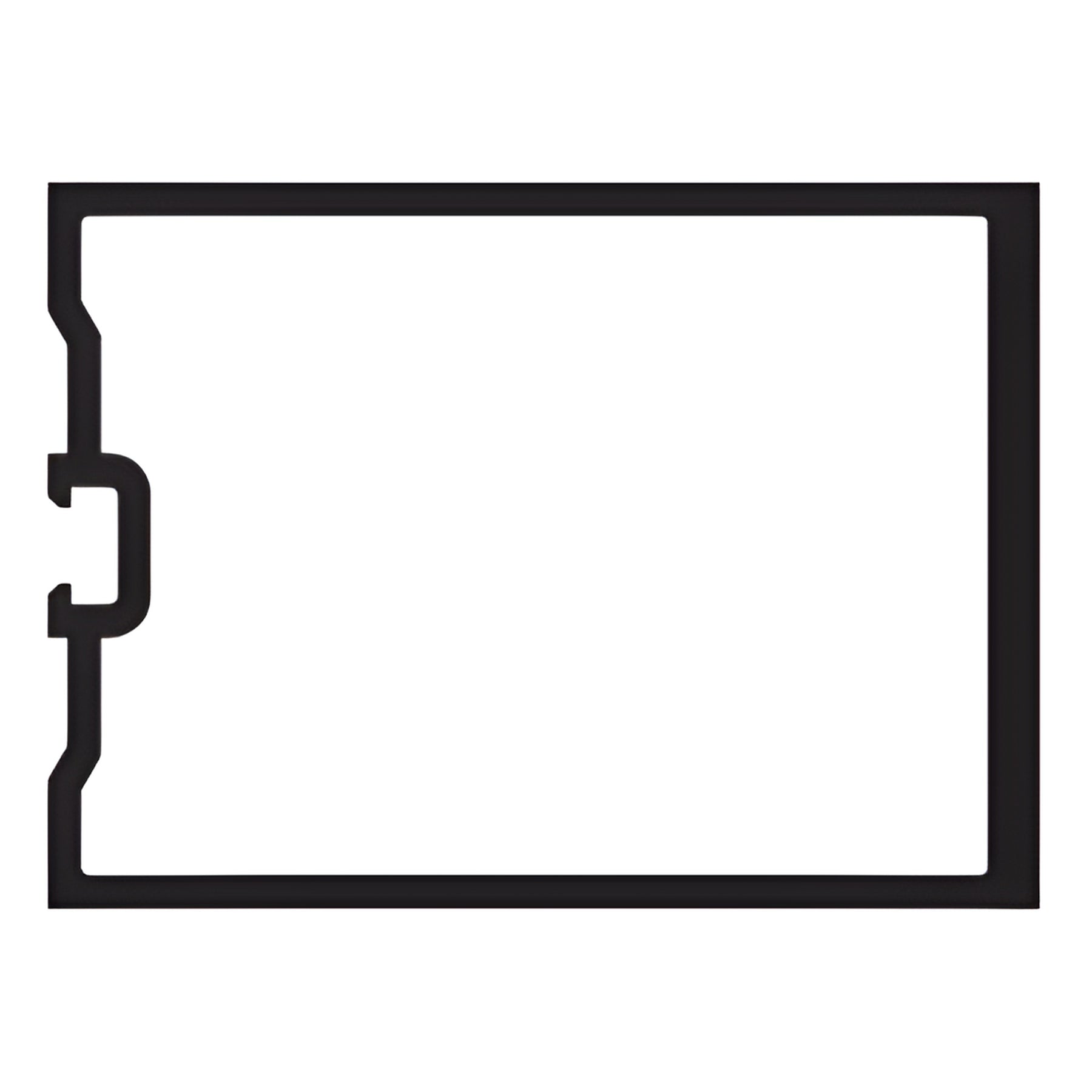 CRL-U.S. Aluminum Vertical Mullion - 24'-2", Clear Anodized Class 1