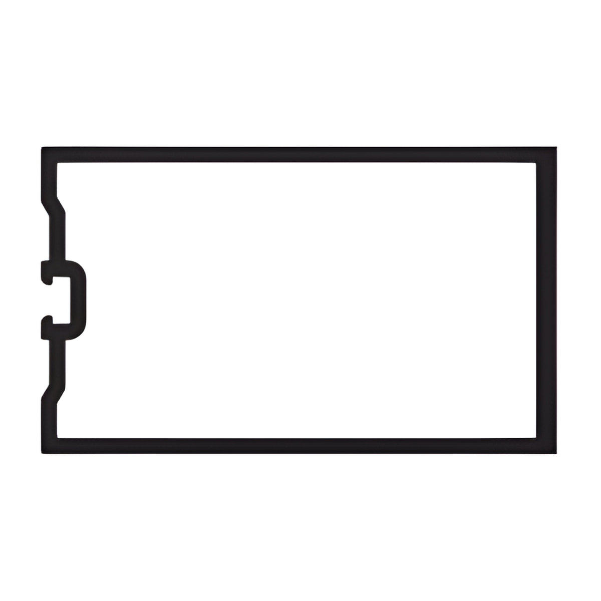 CRL-U.S. Aluminum Vertical Mullion - 24'-2", Clear Anodized Class 1