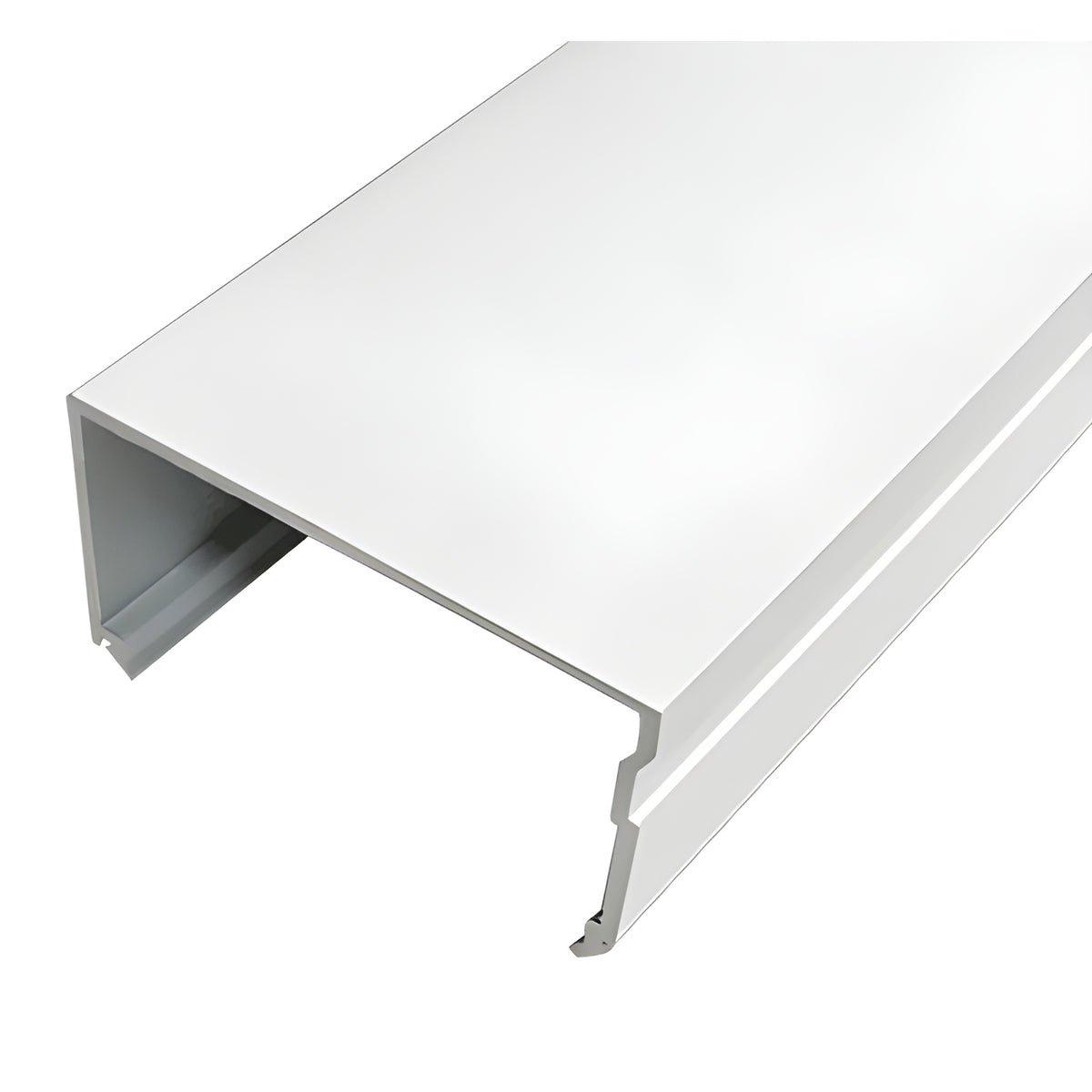 CRL-U.S. Aluminum Wall Jamb Insert, White KYNAR® Paint - 24'-2"