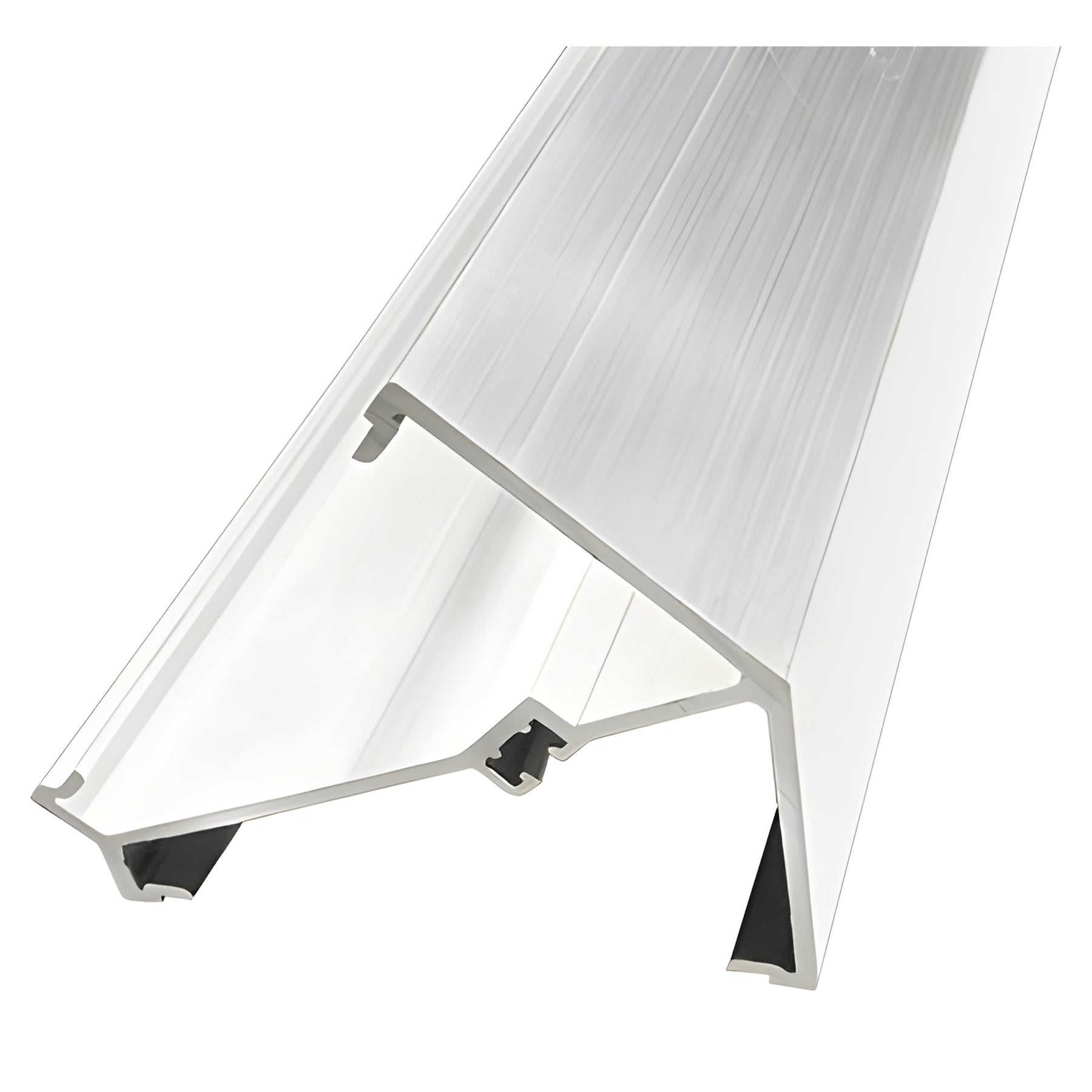 CRL-U.S. Aluminum White KYNAR® Paint 135º Corner, Dual Thermally Improved - 24'-3"