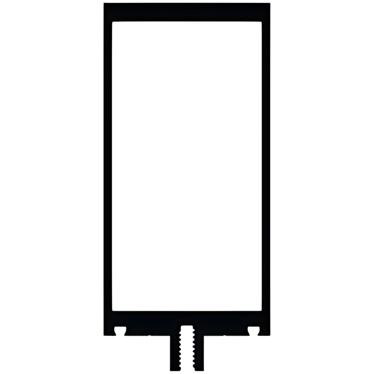CRL-U.S. Aluminum White KYNAR® Paint 5" Vertical Mullion - 24'-2"