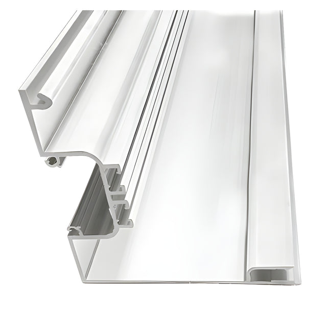 CRL-U.S. Aluminum White KYNAR® Paint 90 Corner, Male Mullion, Dual Thermally Improved - 24'-3"