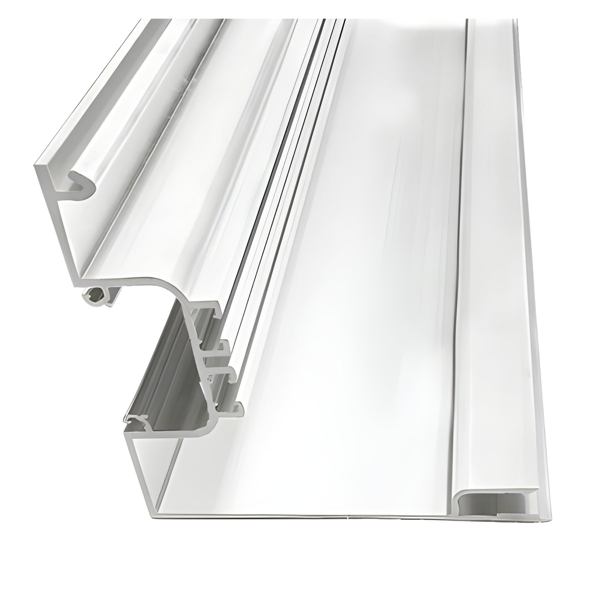 CRL-U.S. Aluminum White KYNAR® Paint 90 Corner, Male Mullion, Dual Thermally Improved - 24'-3"