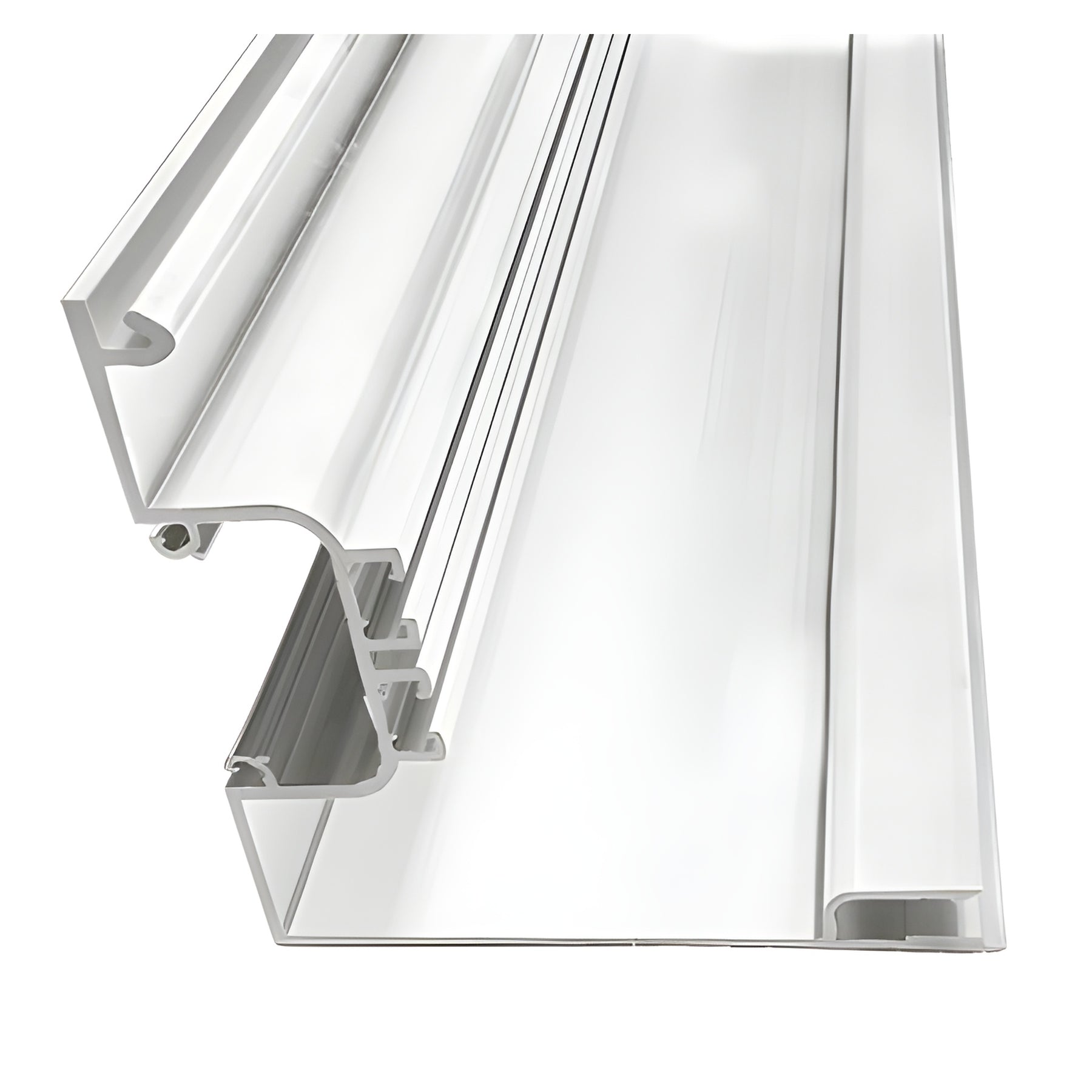 CRL-U.S. Aluminum White KYNAR® Paint 90 Corner, Male Mullion, Dual Thermally Improved - 24'-3"