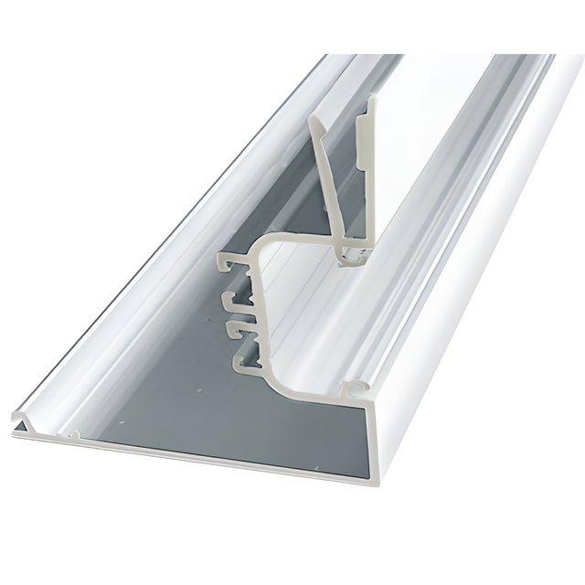 CRL-U.S. Aluminum White KYNAR® Paint 90º Corner, Female Mullion, Dual Thermally Improved - 24'-3"