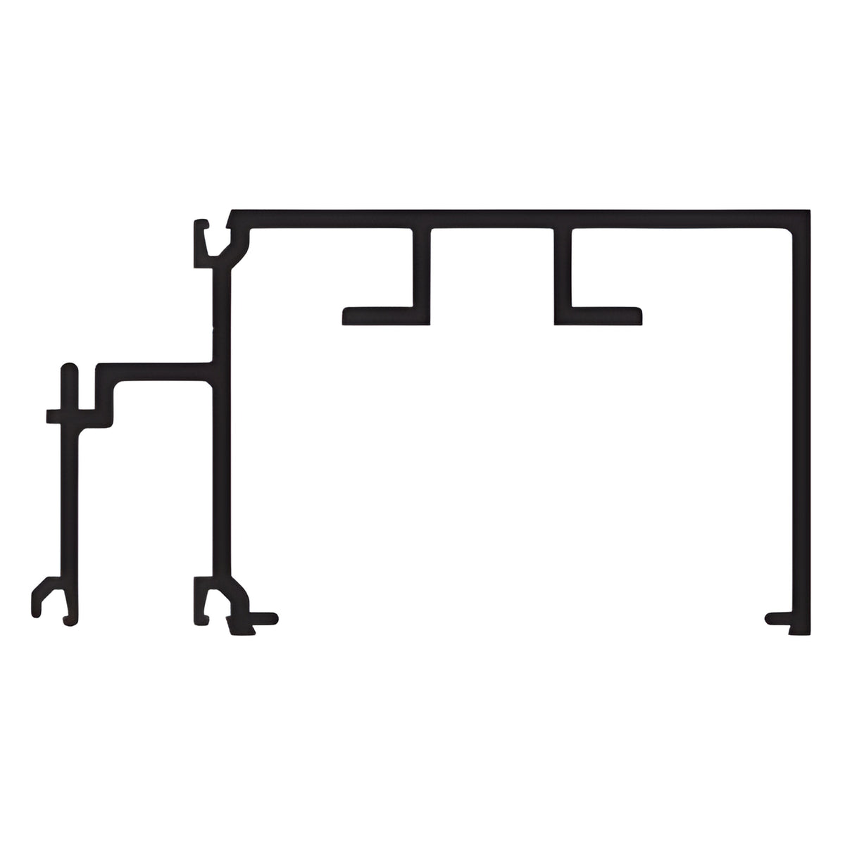 CRL-U.S. Aluminum White KYNAR® Paint Horizontal - 24'-2"