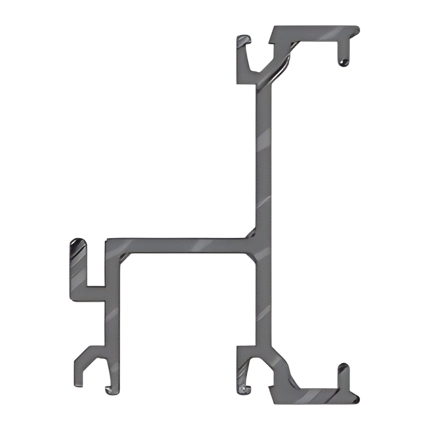CRL-U.S. Aluminum White KYNAR® Paint Intermediate Horizontal, 2" x 1-3/4" - 24'-2"