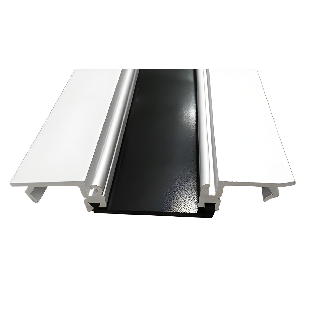CRL-U.S. Aluminum White KYNAR® Paint Open Back Filler - 24'-3"