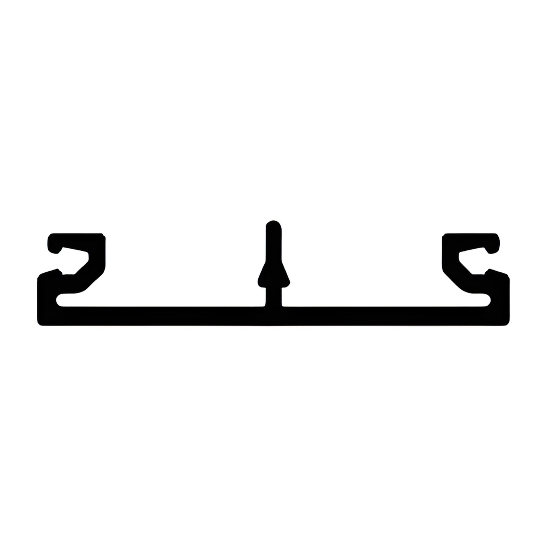 CRL-U.S. Aluminum White KYNAR® Paint Vertical Face Cap (Optional) - 24'-2"