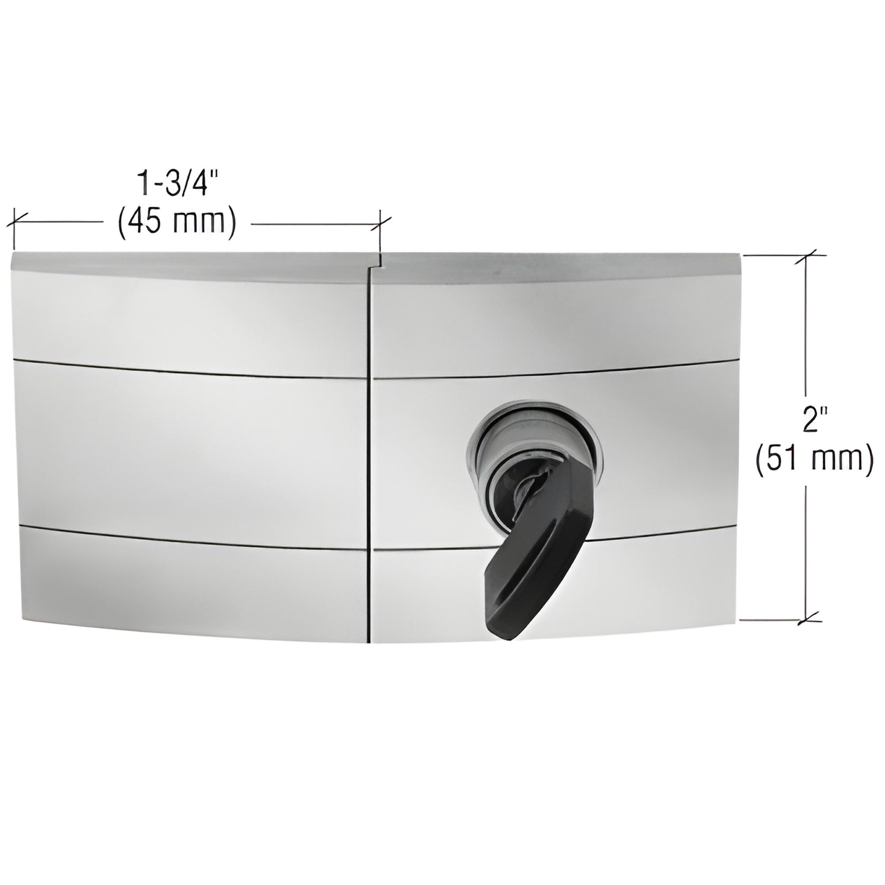 CRL UV Designer Double Door Lock