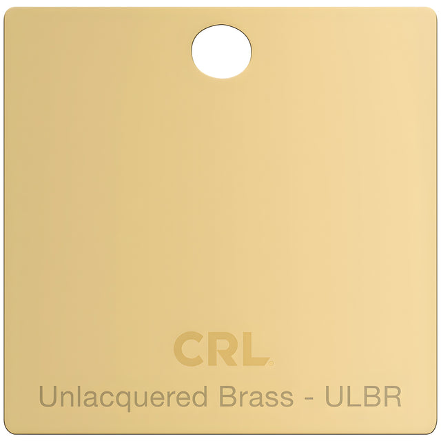CRL Unlacquered Brass Color Chip