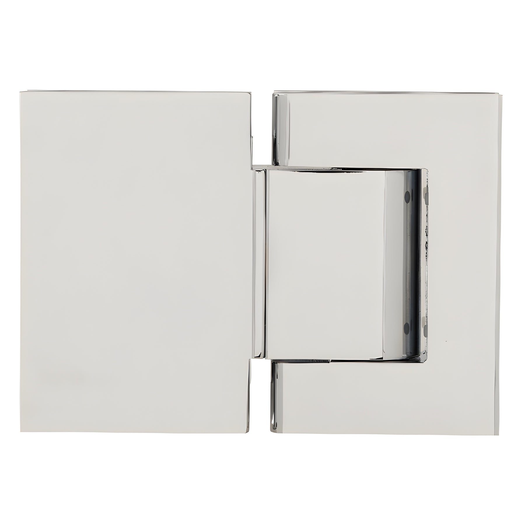 CRL Chrome Vernon Oil Dynamic 180 Degree Glass-to-Glass Hinge