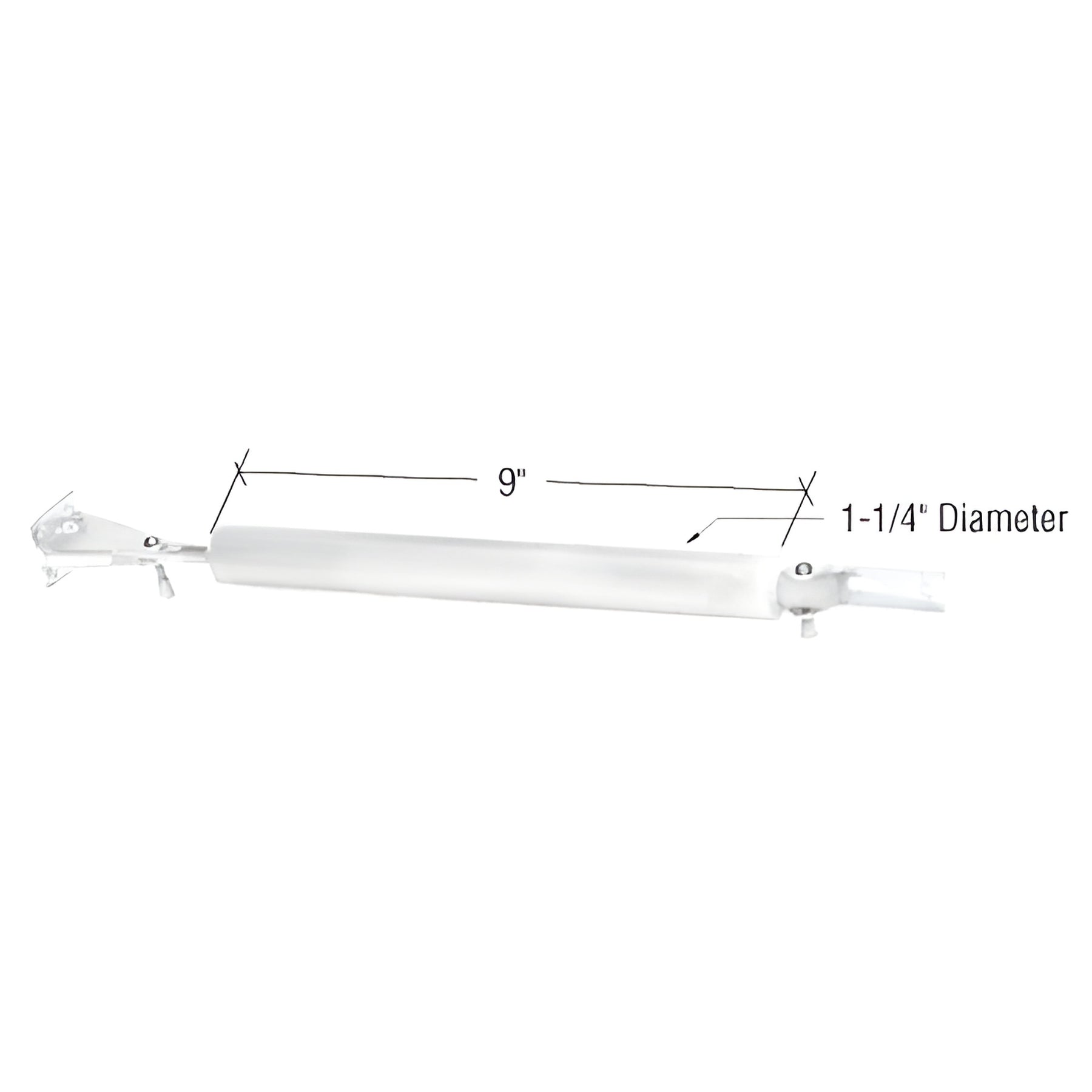 CRL White Medium Duty Screen Door Pneumatic Closer