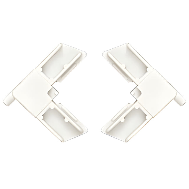 CRL White Storm Door Top Screen Corner 20/PK