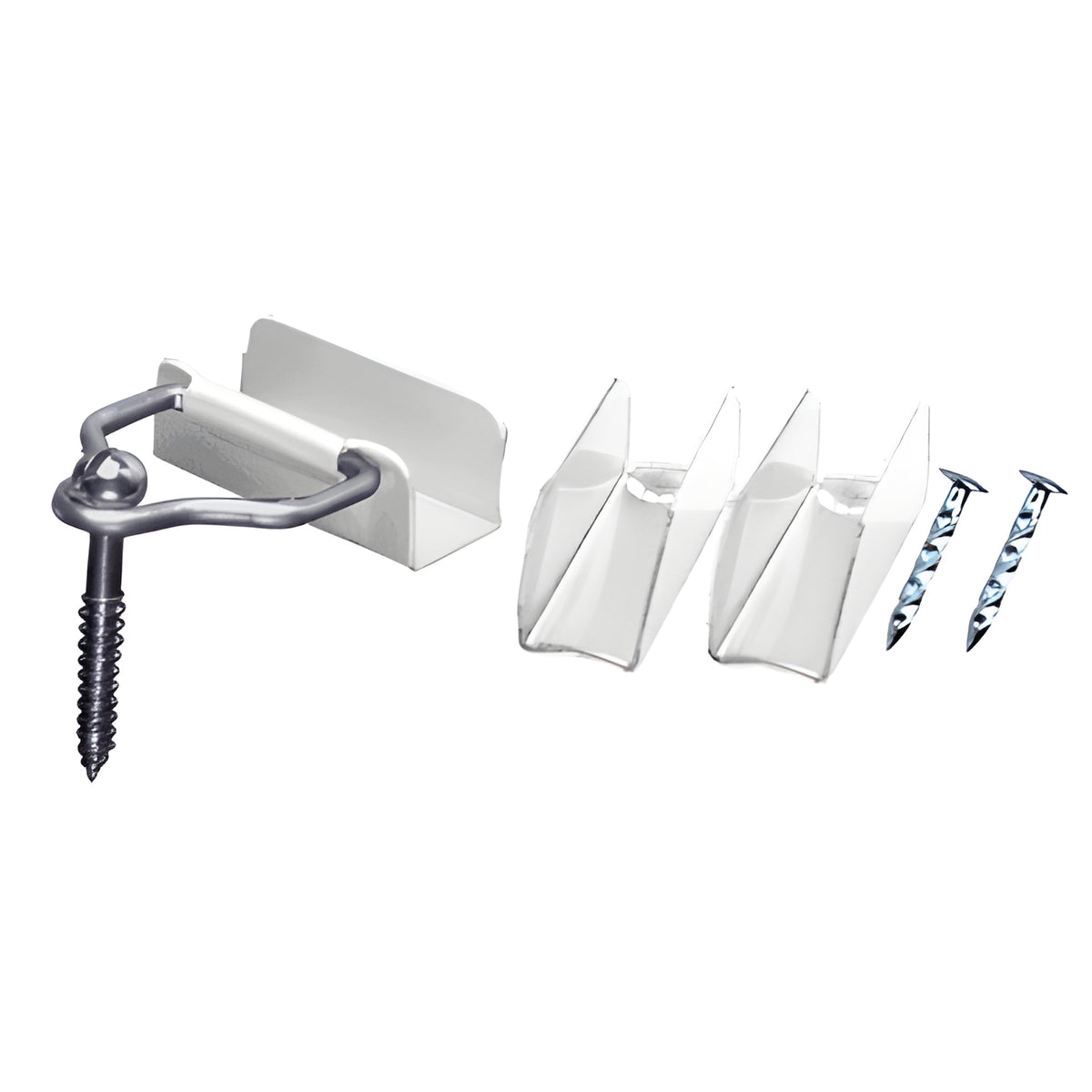 CRL White Window Screen Hardware Kits - Bulk
