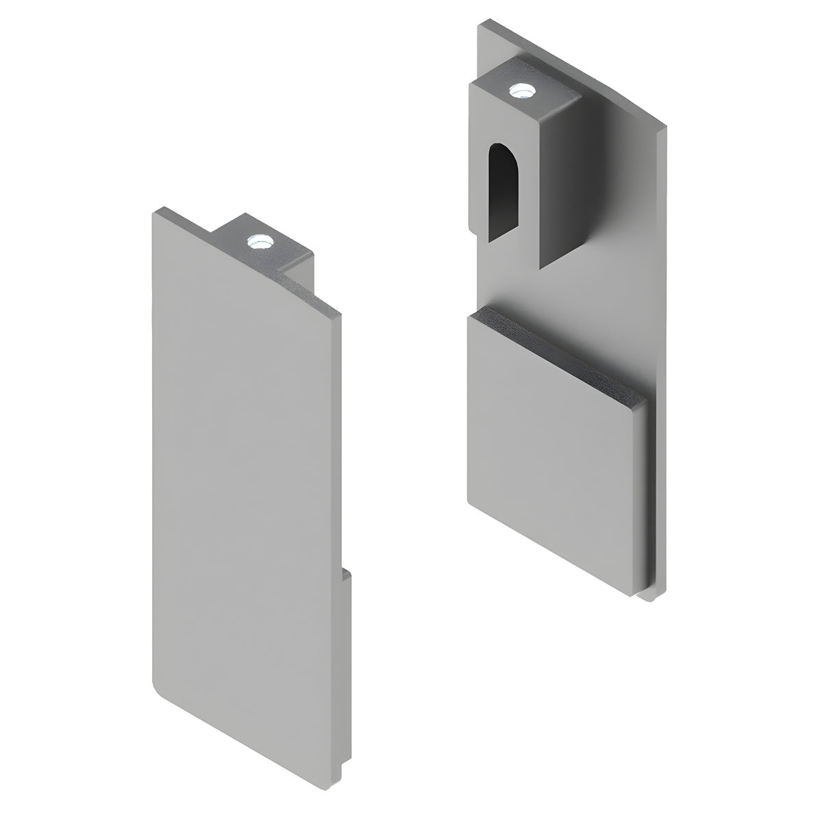 CRL70 Series Top Track Wall Mount Kit End Cap