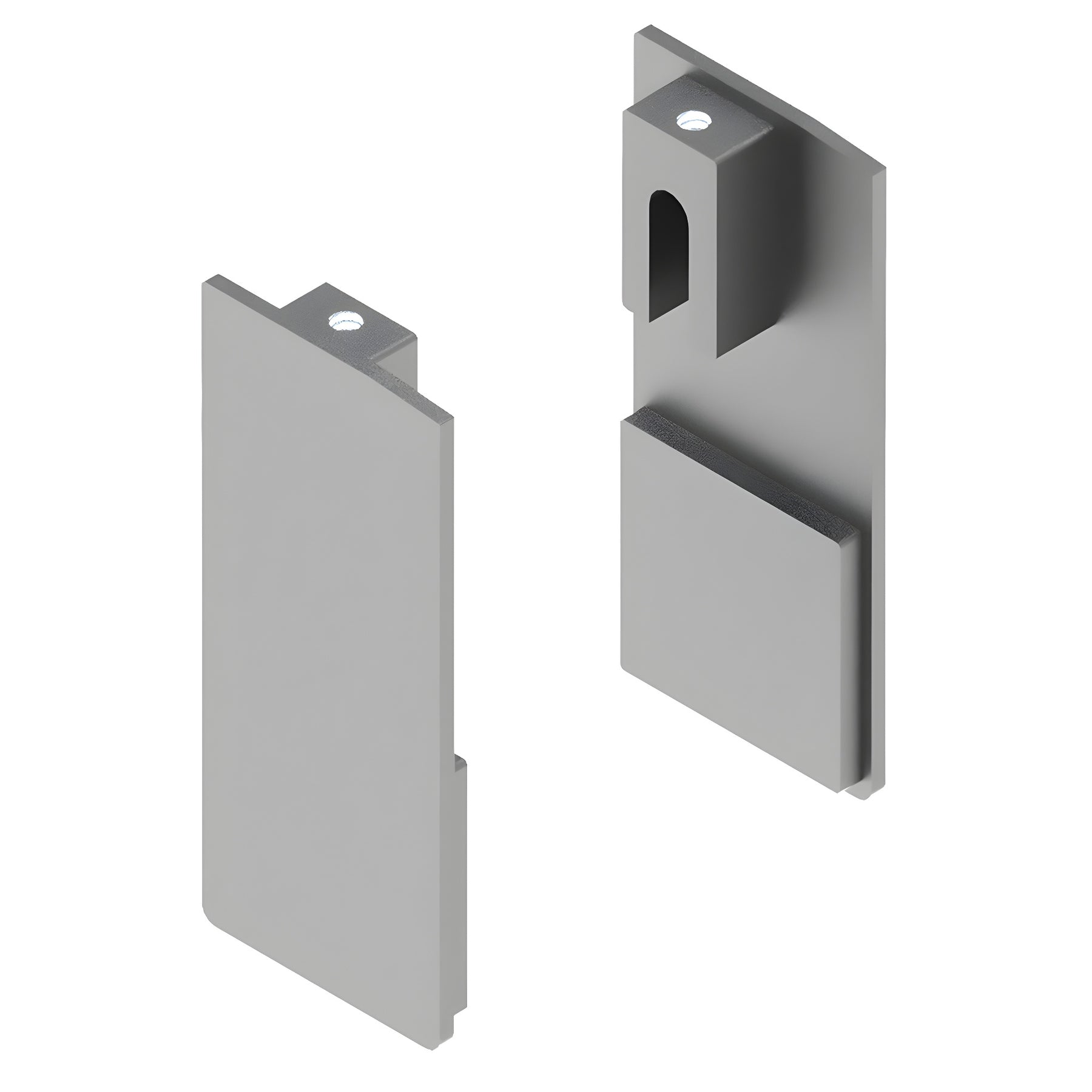 CRL70 Series Top Track Wall Mount Kit End Cap