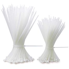 Cable Ties, 9", 250 Lbs Tensile Strength, Natural Colour - 100 / Bag