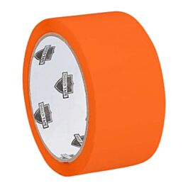 Carton Sealing Tape 48mm x 100m, 2.0 mil, Orange- 36 Rolls/ Case