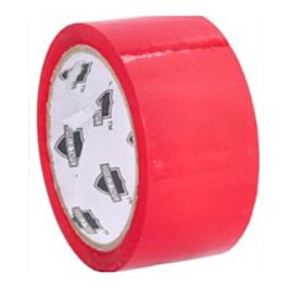 Carton Sealing Tape 48mm x 100m, 2.0 mil, Red- 36 Rolls/ Case