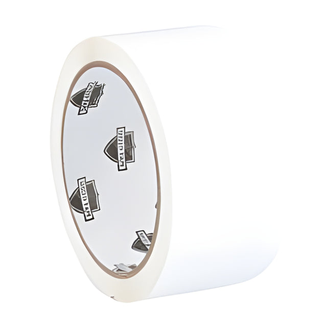 Carton Sealing Tape 48mm x 100m, 2.0 mil, White- 36 Rolls/ Case