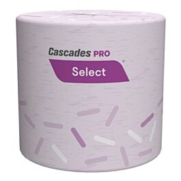 Cascades B040 PRO Select Standard Bath Tissue, 2-Ply, White 500 Sheets / Roll- 96 Rolls / case
