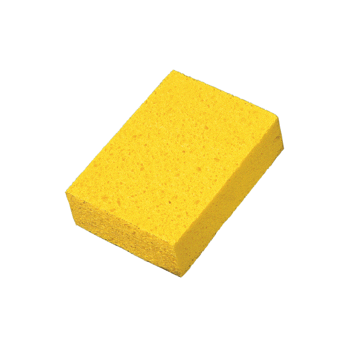 Cellulose Sponge, 6 x 4.5 x1.75- 10 / Pack