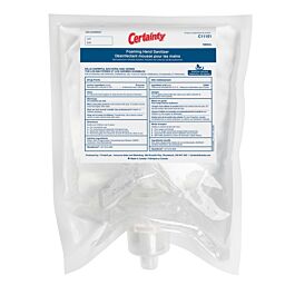 Certainty Foaming Hand Sanitizer, Alcohol Free- 1000mL x 4 Bag / Case