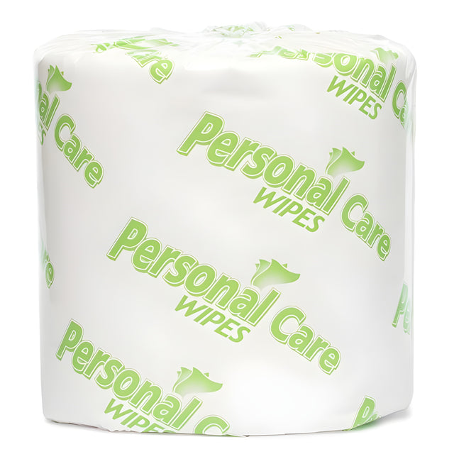 Certainty Personal Care Wipes, Large Roll, 8" x 7"- 2 rolls x 900 Wipes / Case – 900 Wipes/Case