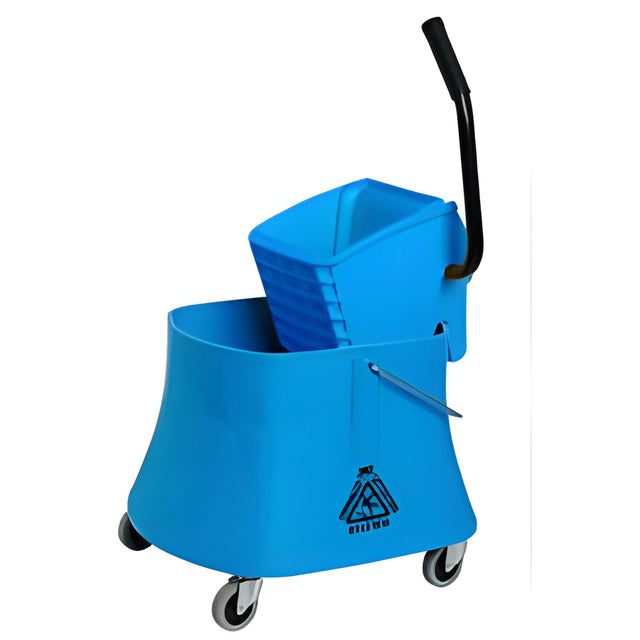 Champ Mop Bucket with Side Press Wringer, Grey, 40 Quart