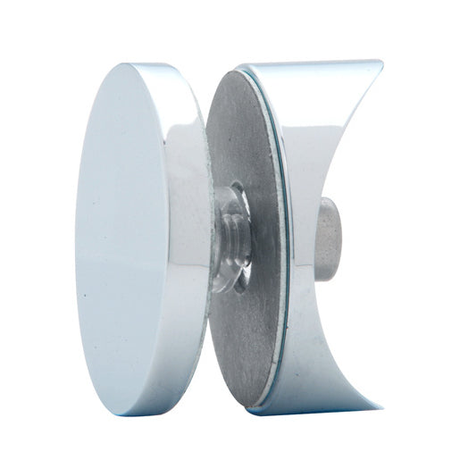CRL Chrome 60" Hydroslide 180-Degree Sliding Shower Door Kit – Frameless Glass Shower Hardware for Modern Bathrooms