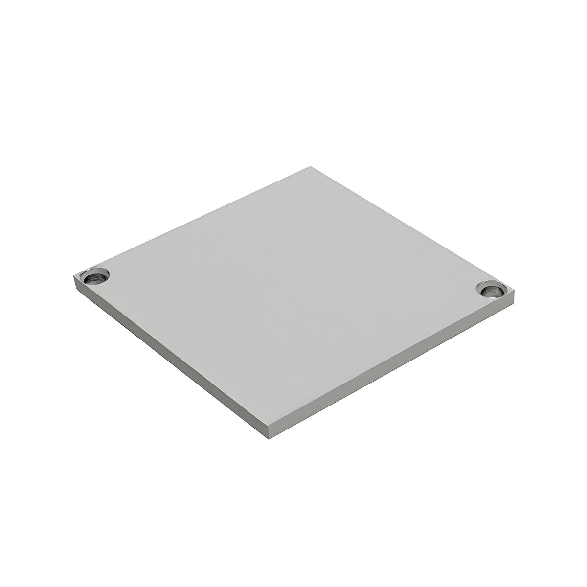 CRL 90 Degree Silver Metallic Cielo Post Cap