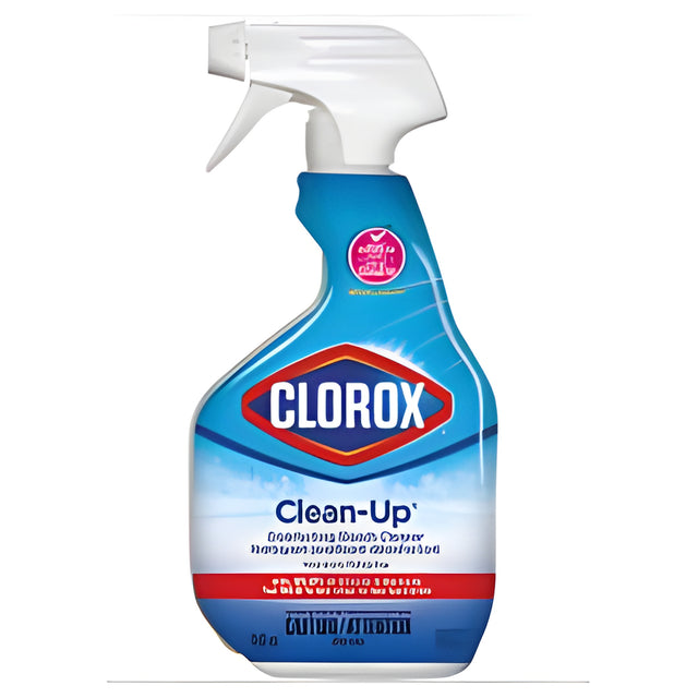 Clean-Up Disinfecting Bleach Cleaner Spray, Trigger Bottle-946 mL x 9 Bottles / Case