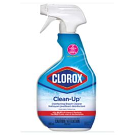 Clean-Up Disinfecting Bleach Cleaner Spray, Trigger Bottle-946 mL x 9 Bottles / Case