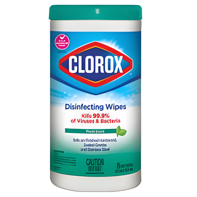 Clorox Disinfecting Wipes- 75 Count x 6 Packs / Case