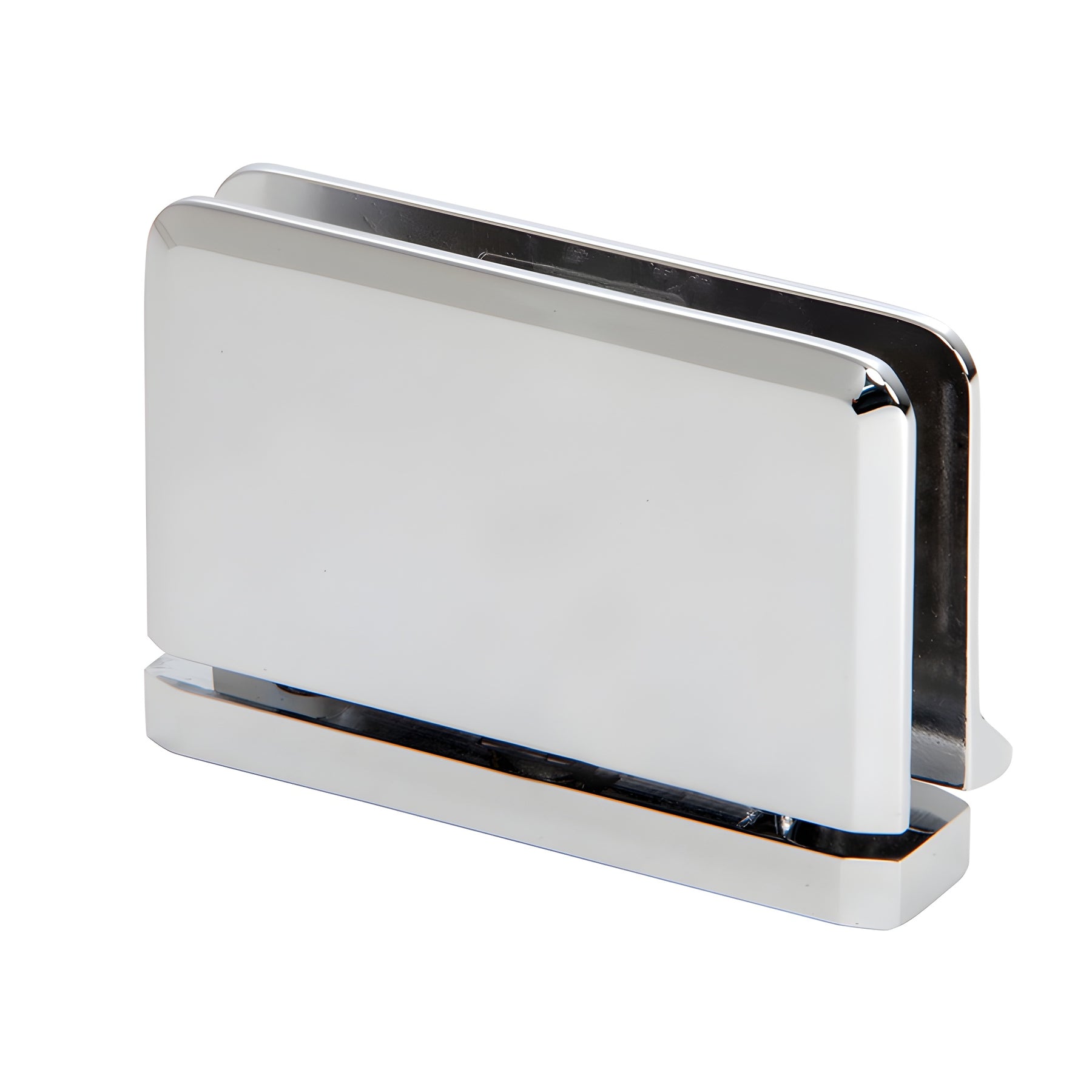CRL Polished Chrome Prima Hinge with Rear Drip Plate